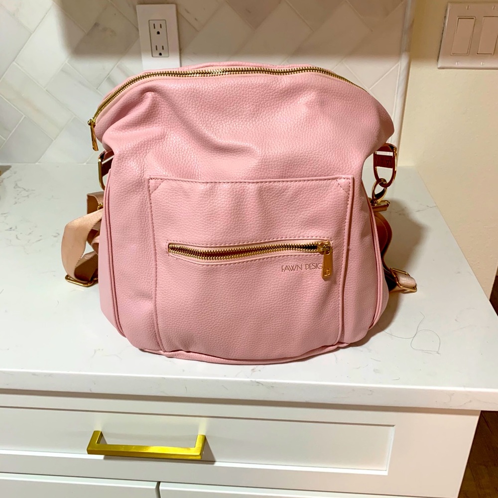 Fawn Design Original Diaper Bag Blush
